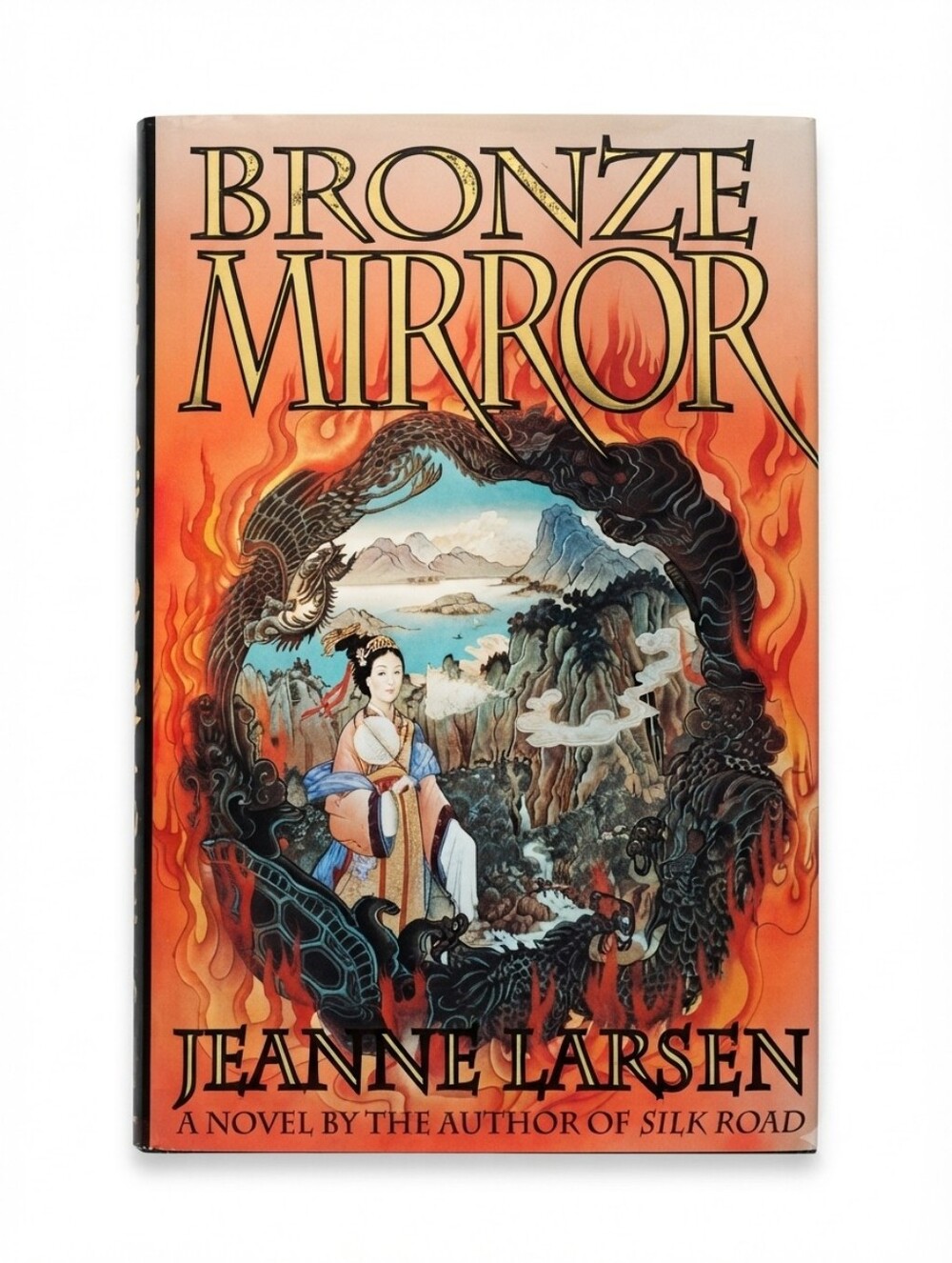 Bronze Mirror by Jeanne Larsen First Edition HC/DJ 1991